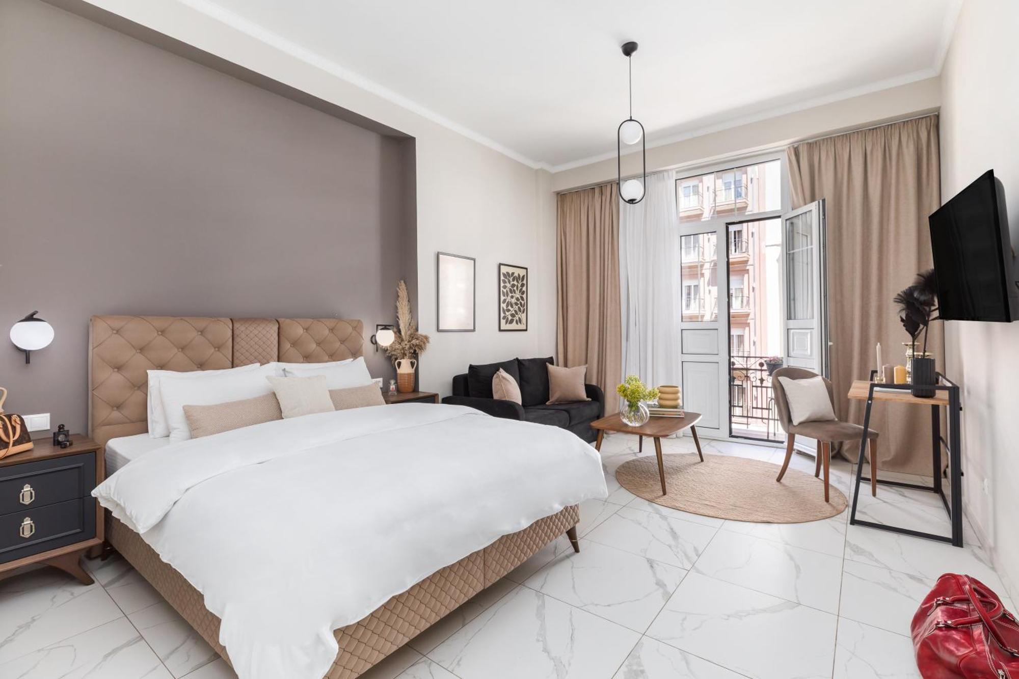 Black Onyx Comfort Suites - Timeless Design In A Heritage Building Tessalónica Exterior foto